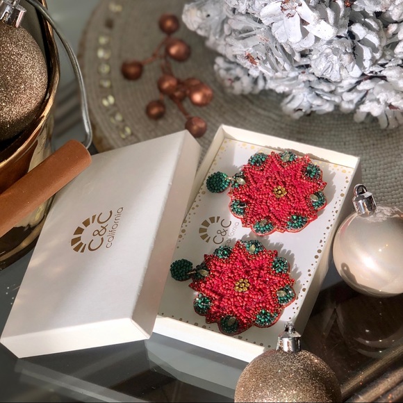 BNIB - Festive Christmas Earrings C&C California ๐ - Picture 1 of 5